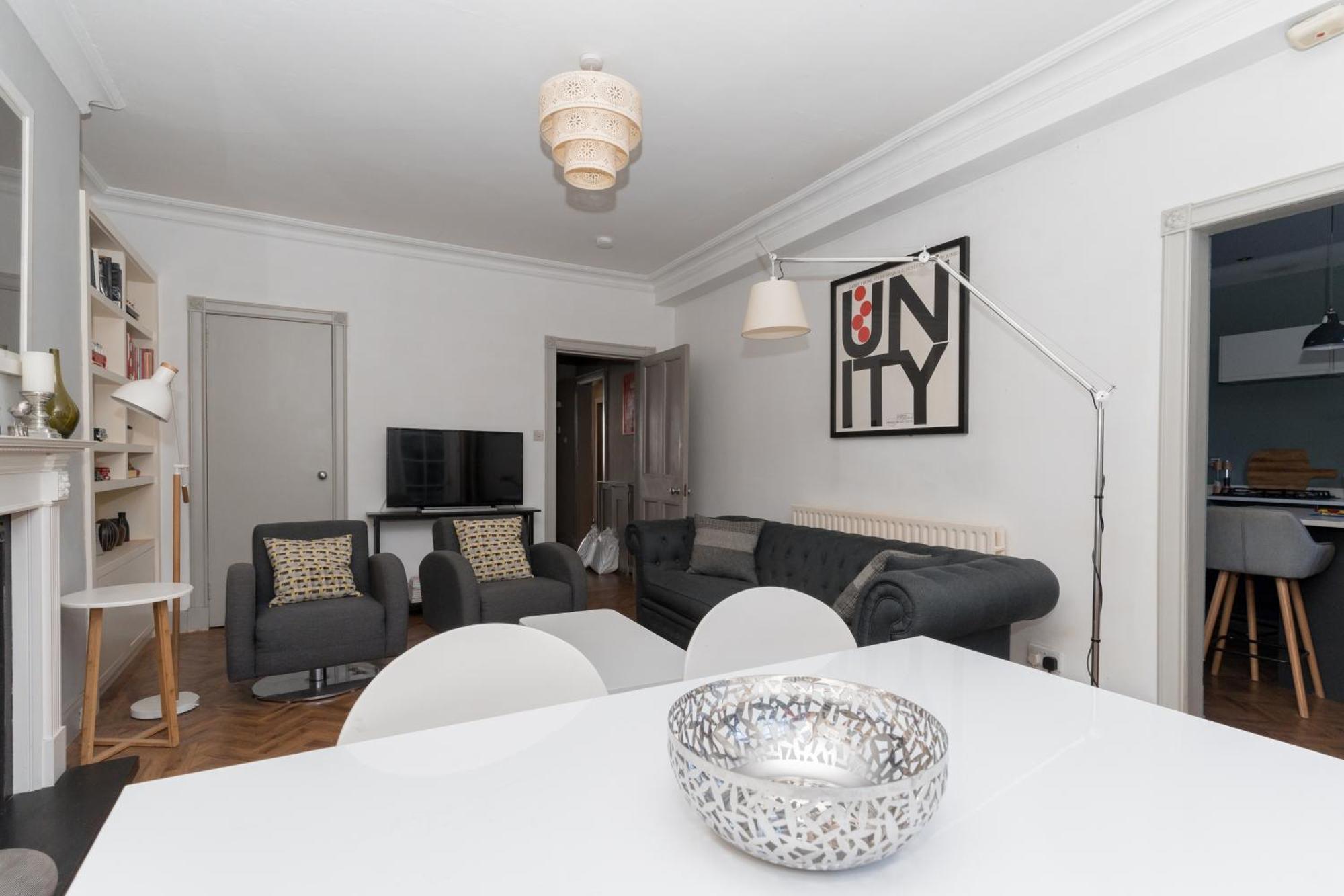 Ferienwohnung Beautiful & Bright 2Bd Flat - Haymarket Edinburgh Exterior foto